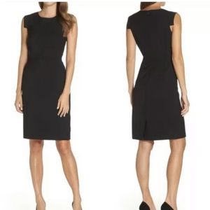 J Crew Resume Black Wool Career Dress
